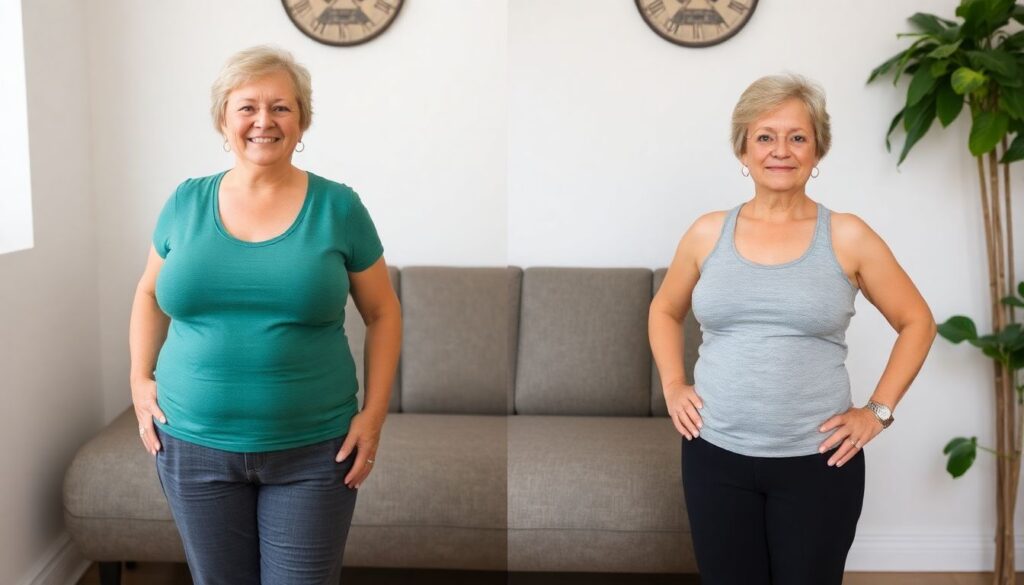 Снижение веса во время менопаузы без потери мышечной массы - иллюстрация