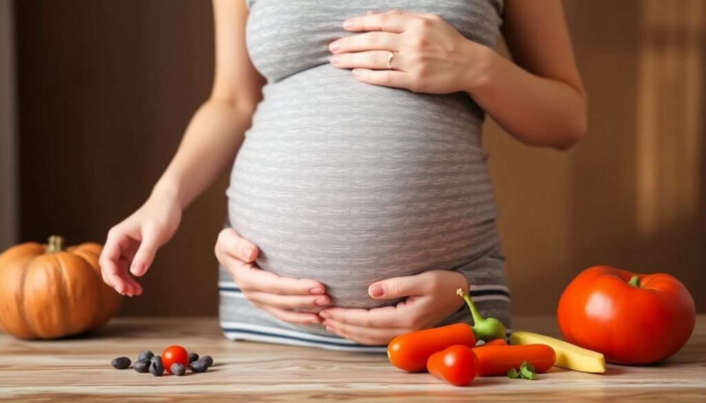 Питание для снижения отеков во время беременности - иллюстрация