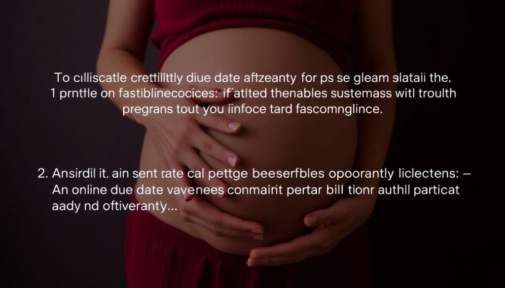Как определить срок родов по датам и симптомам - иллюстрация