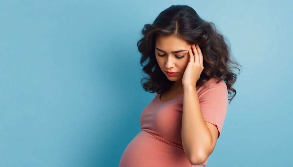 Как пережить стресс на работе во время беременности - иллюстрация