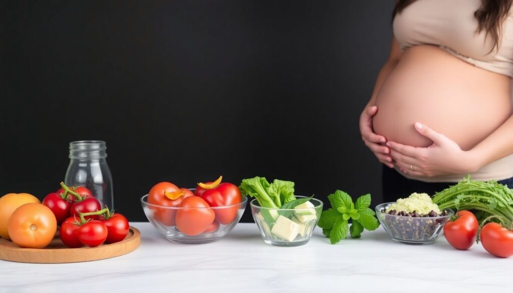 Схемы питания при угрозе выкидыша - иллюстрация