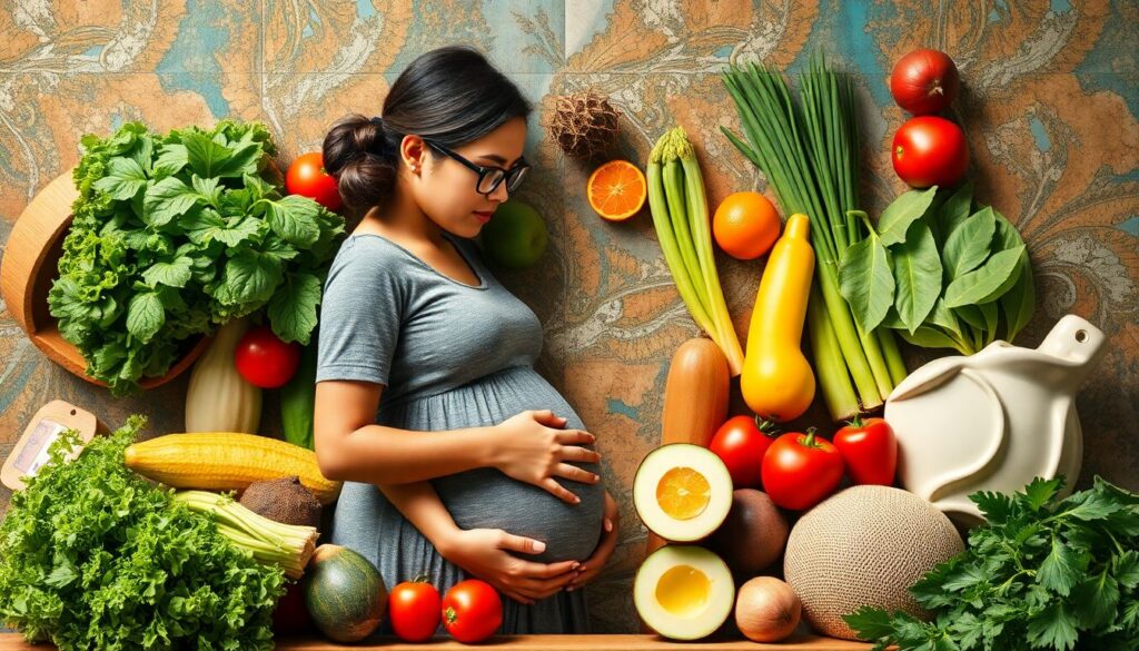 Питание для снижения токсикоза во втором триместре - иллюстрация