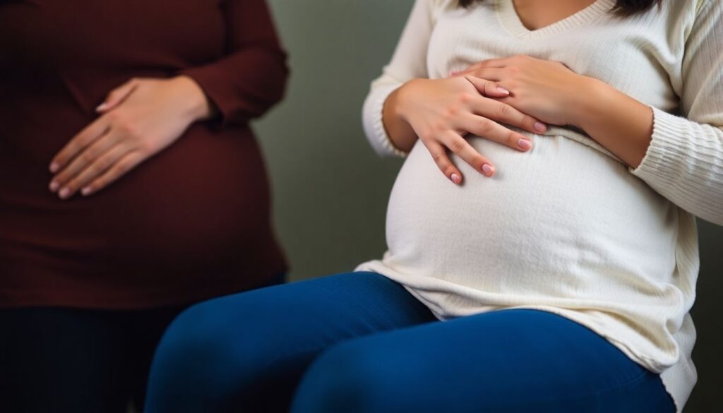 Психологическая поддержка во время беременности - иллюстрация