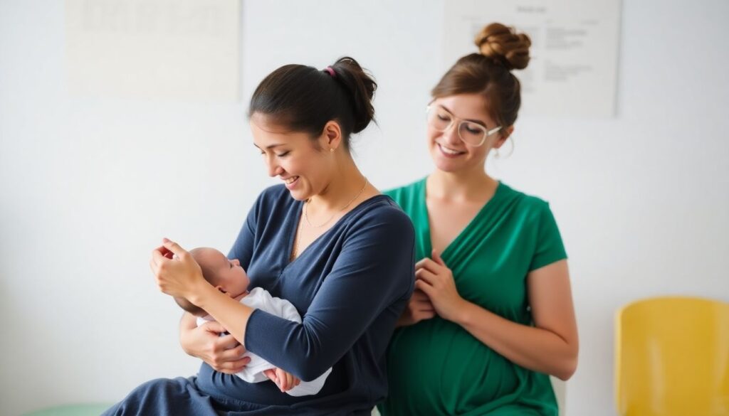 Здоровье материнской груди во время беременности - иллюстрация