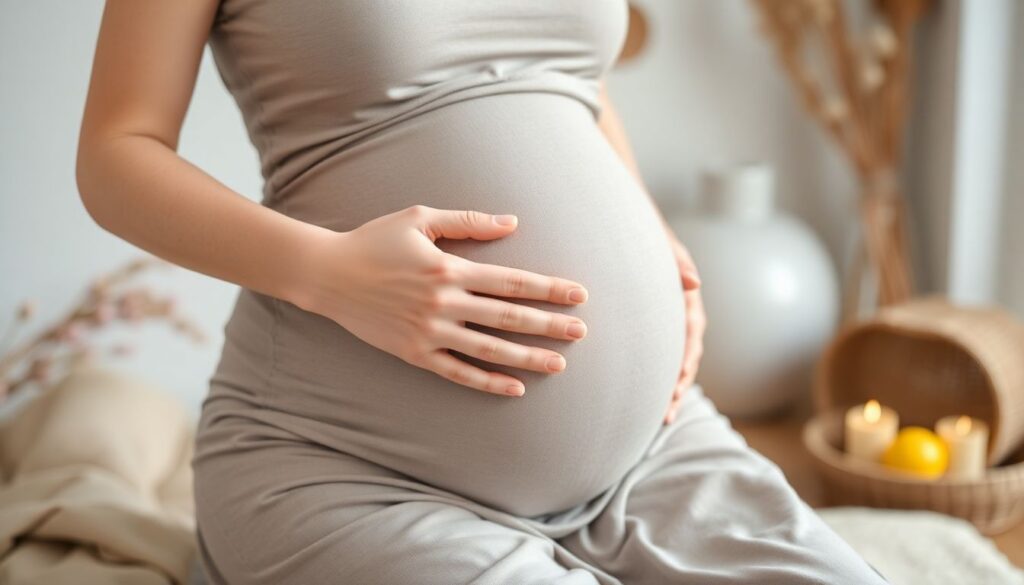 Уход за кожей во время беременности - иллюстрация