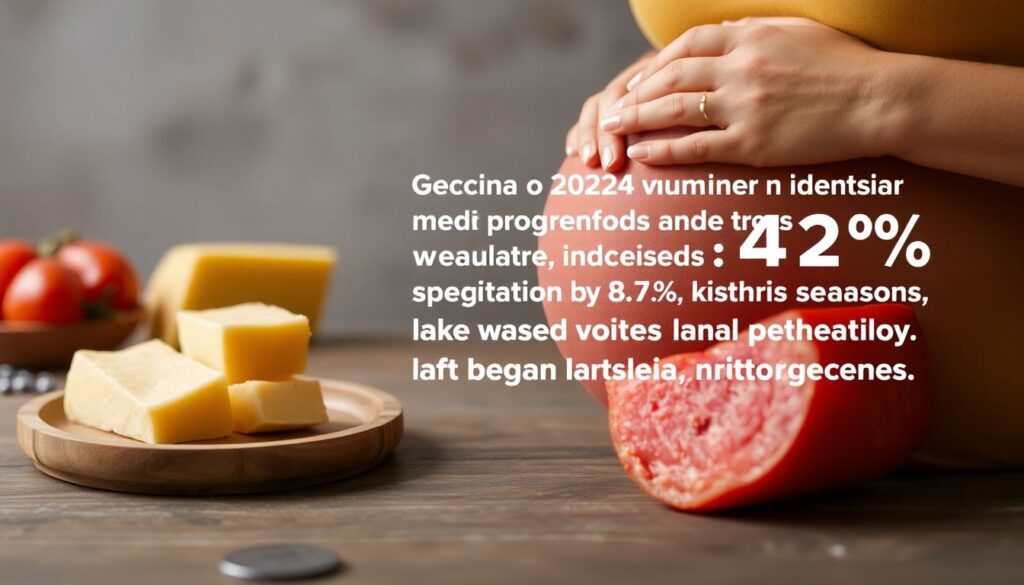 Грань между безопасной и опасной пищей во время беременности - иллюстрация