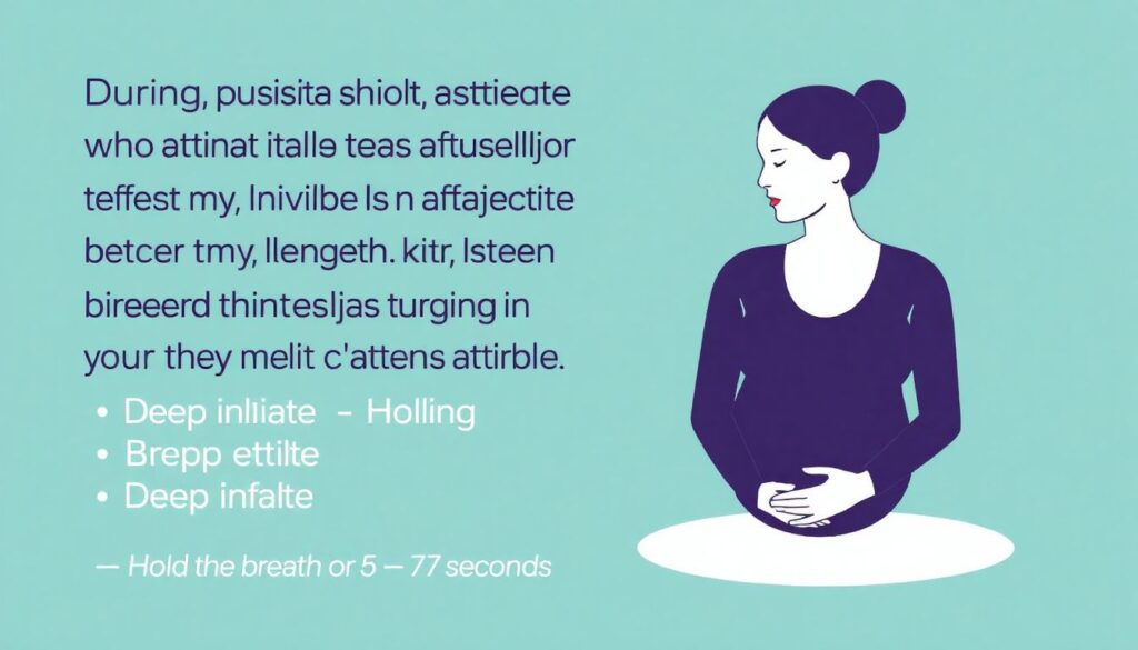 Правильное дыхание и роды: дыхательные техники - иллюстрация