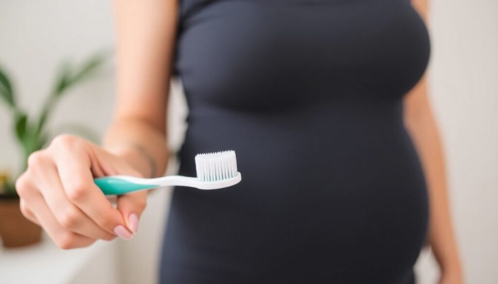 Как ухаживать за зубами во время беременности - иллюстрация