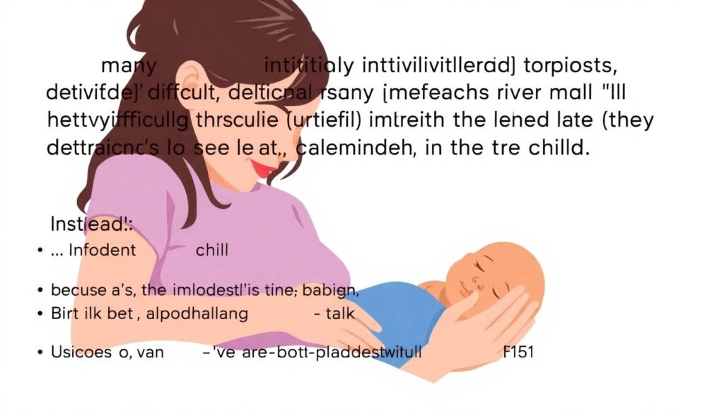 Как говорить с ребенком о беременности мамы - иллюстрация