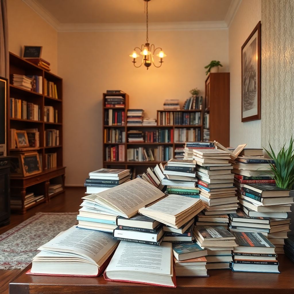 Бесплатный вывоз книг из квартиры избавит вас от лишнего хлама