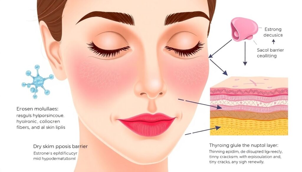 Гормональный баланс и кожа: акне, сухость, пигментация — что говорят исследования - иллюстрация