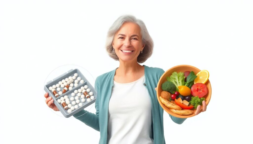 Питание для здоровья костей и суставов в пременопаузе и менопаузе - иллюстрация