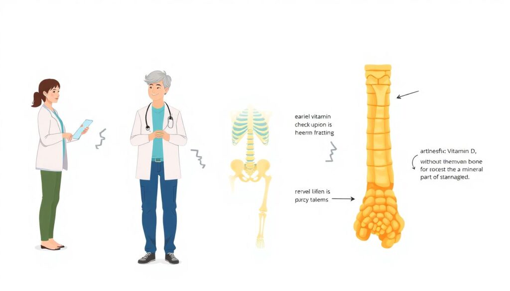 Питание для здоровья костей и суставов в пременопаузе и менопаузе - иллюстрация