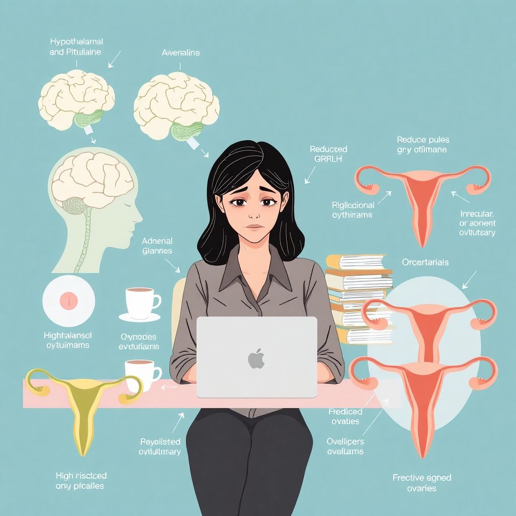 Стресс и женские гормоны: как усталость сбивает цикл и мешает зачатию