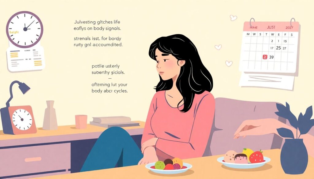 Интуитивное питание и женские гормоны: можно ли «слушать тело», если цикл нестабилен - иллюстрация