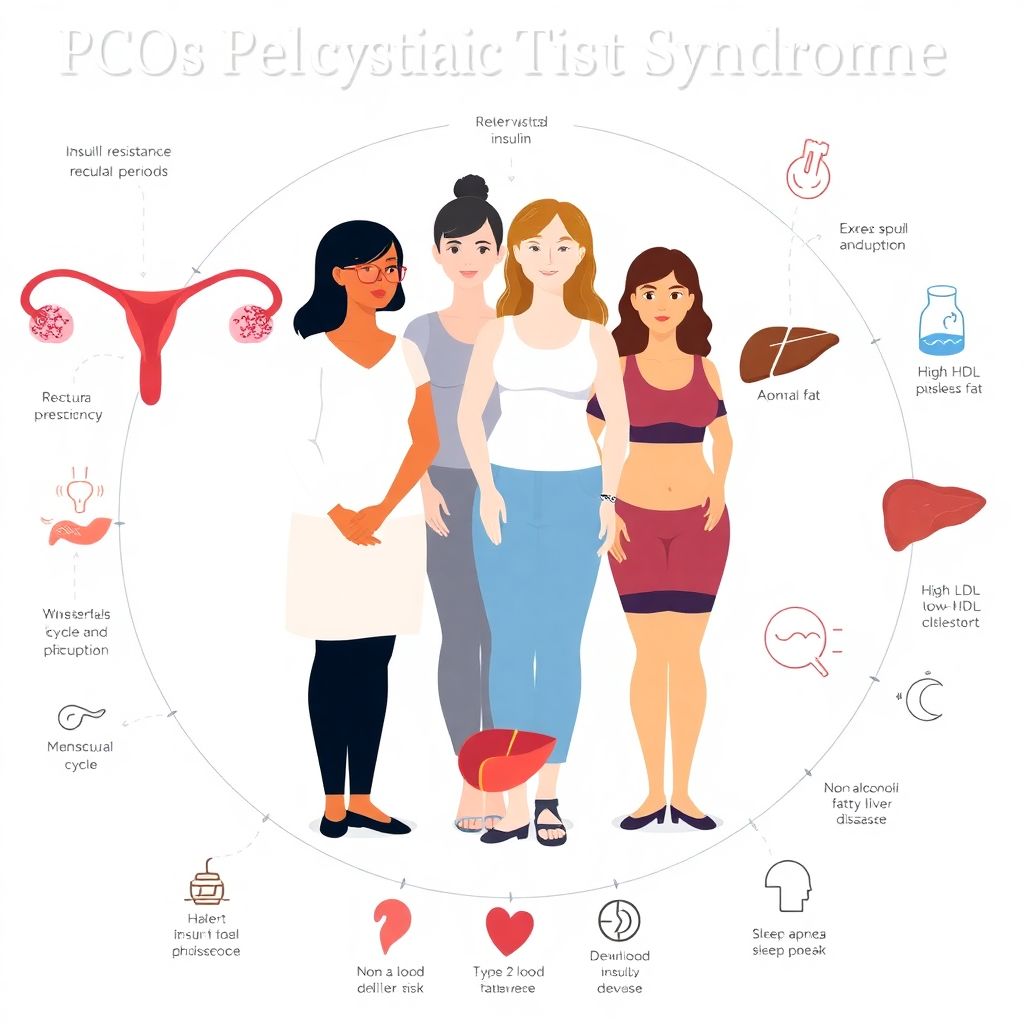 Синдром поликистозных яичников: как СПКЯ влияет на метаболическое здоровье