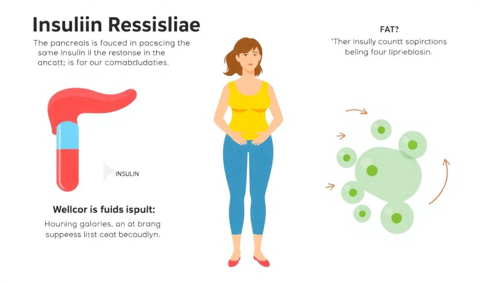 Инсулинорезистентность у женщин: связь с весом, акне, циклом и планированием беременности - иллюстрация