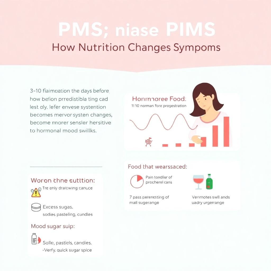 Как питание влияет на ПМС и какие продукты усиливают или облегчают симптомы