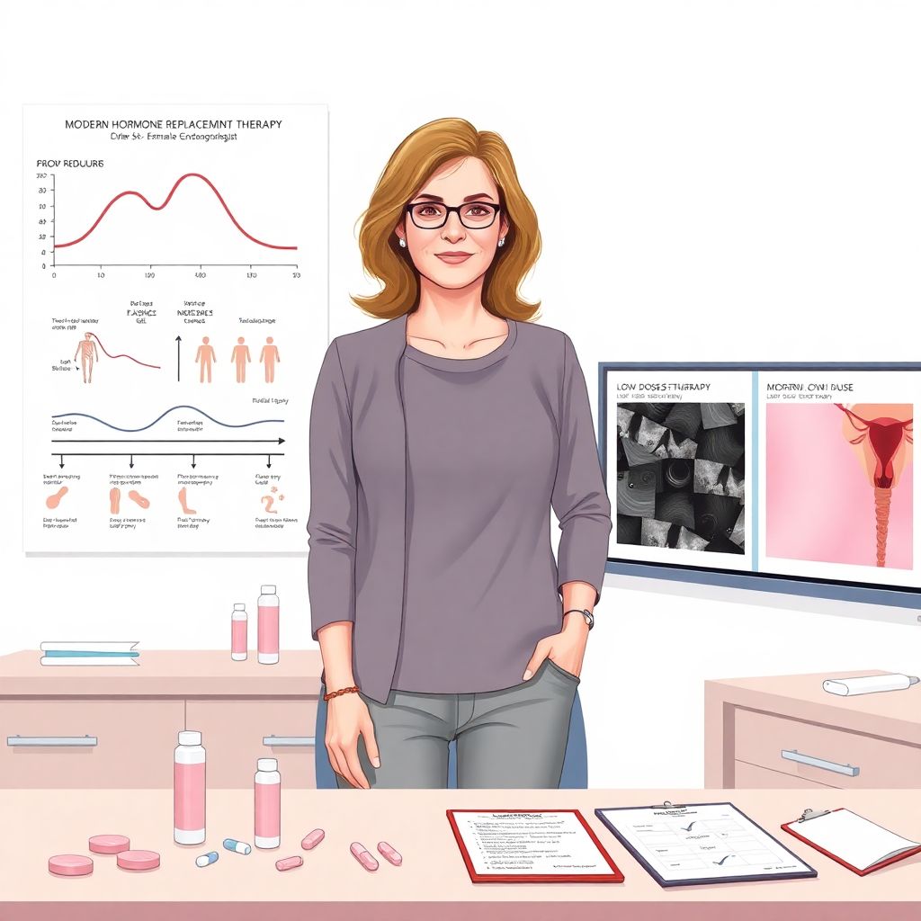 Гормонозаместительная терапия при менопаузе: современный взгляд без страшилок