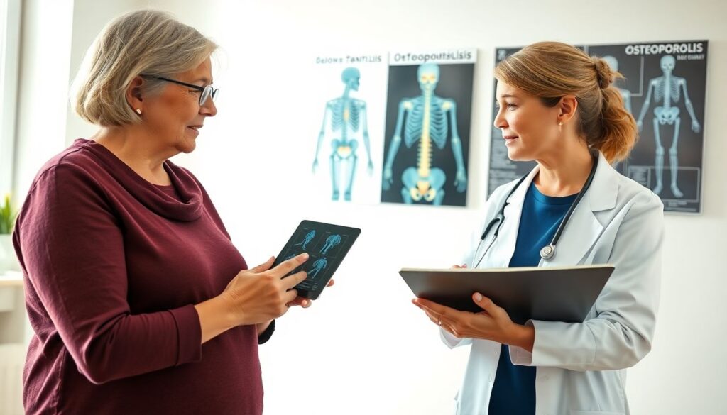 Остеопороз у женщин: как предотвратить потерю костной массы до и после менопаузы - иллюстрация