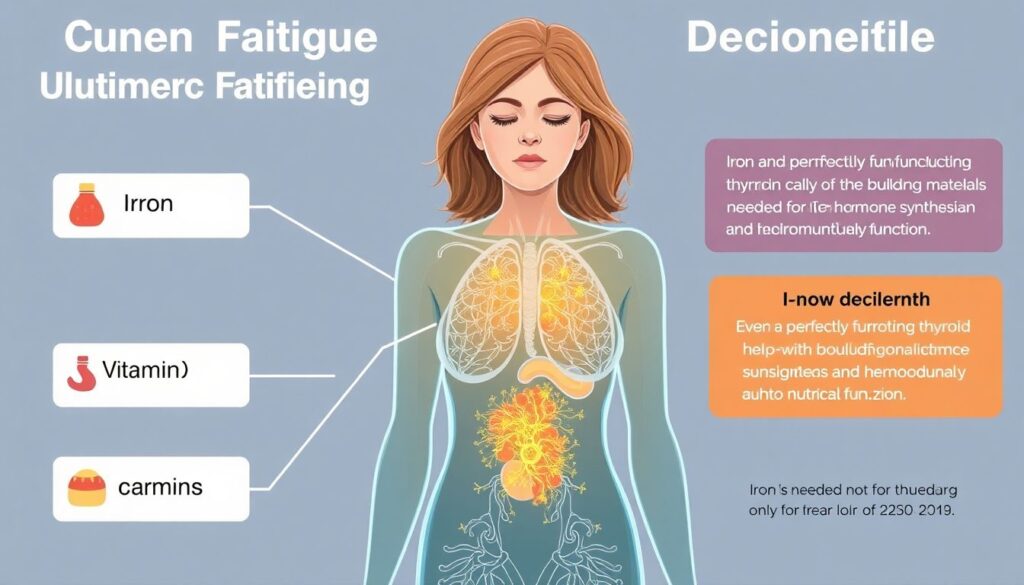 Хроническая усталость у женщин: роль щитовидной железы, дефицитов и образа жизни - иллюстрация