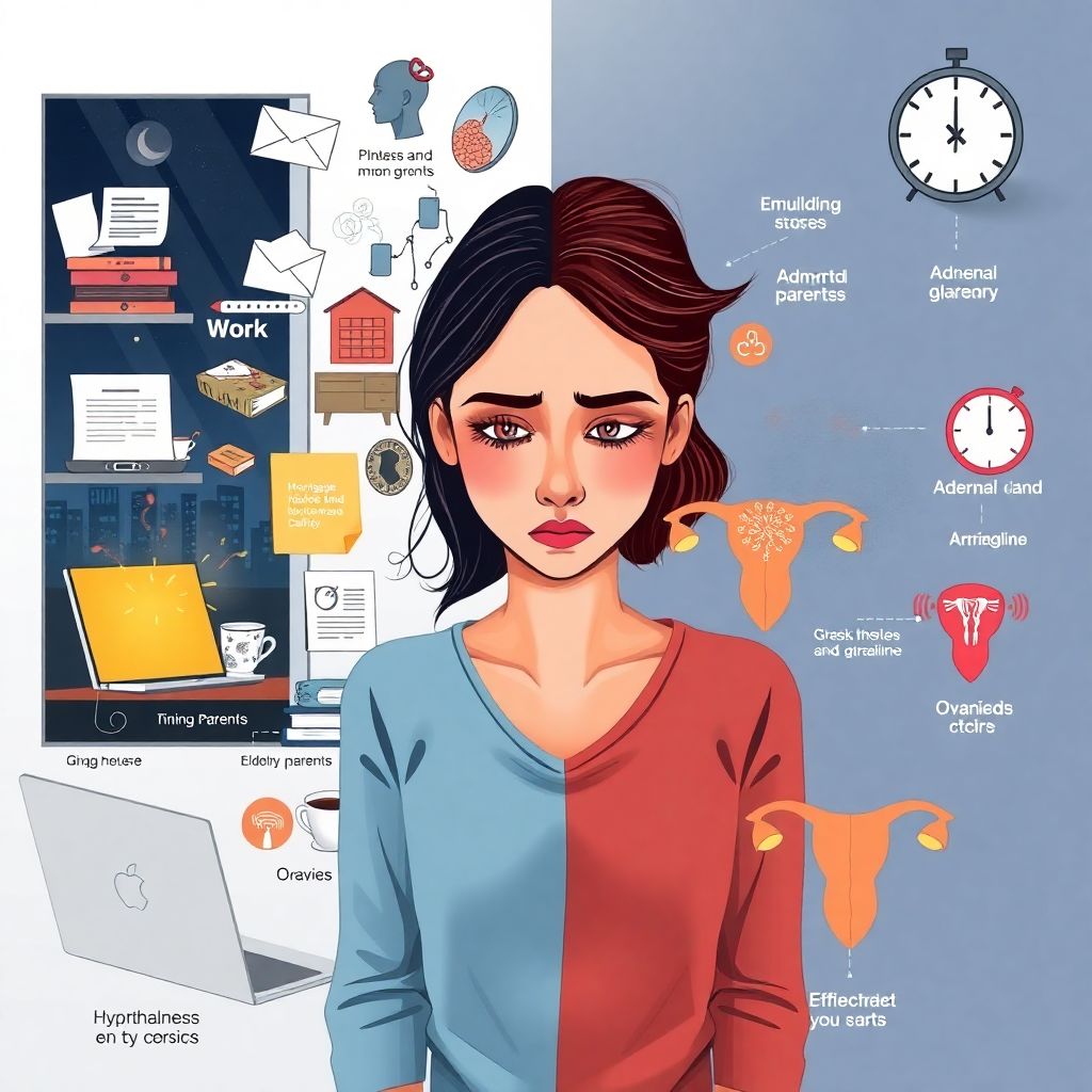 Как стресс влияет на женские гормоны и цикл и что с этим делать