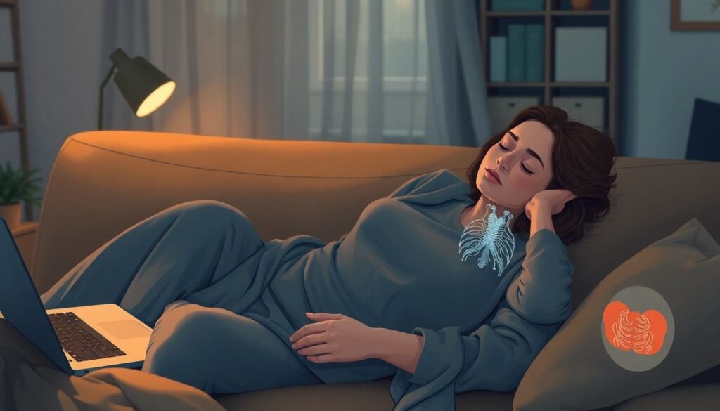 Хроническая усталость у женщин: роль щитовидной железы, дефицитов и образа жизни - иллюстрация