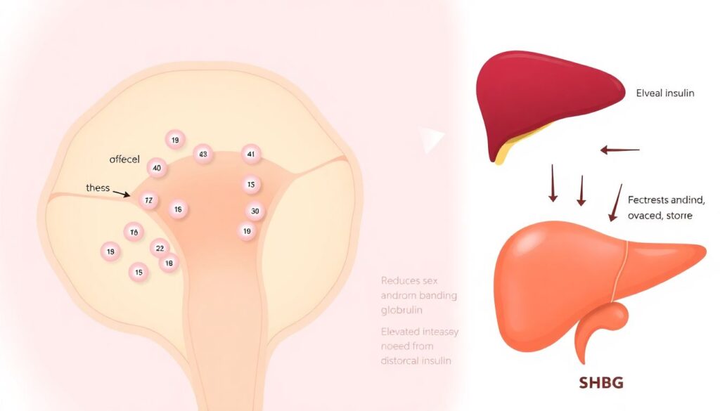 Инсулинорезистентность у женщин: связь с циклом, набором веса и синдромом поликистозных яичников - иллюстрация