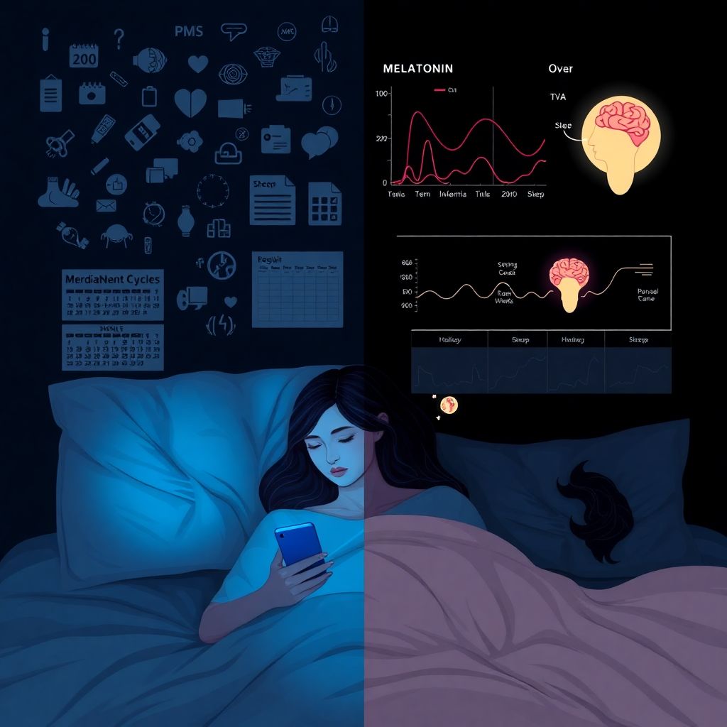 Сон и женские гормоны: как недосып сбивает цикл и усиливает ПМС