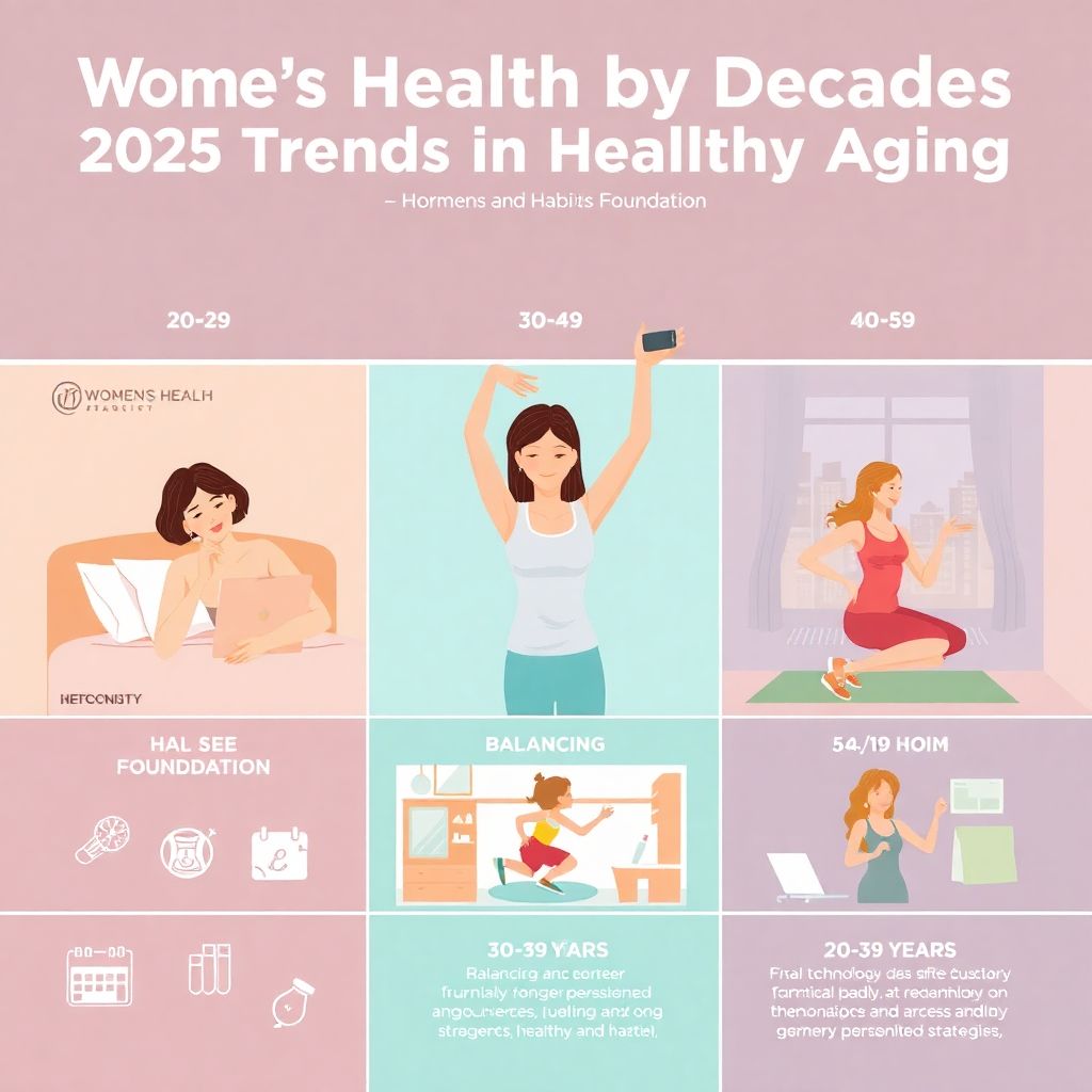 Что происходит с женским телом по десятилетиям: здоровье от 20 до 60+