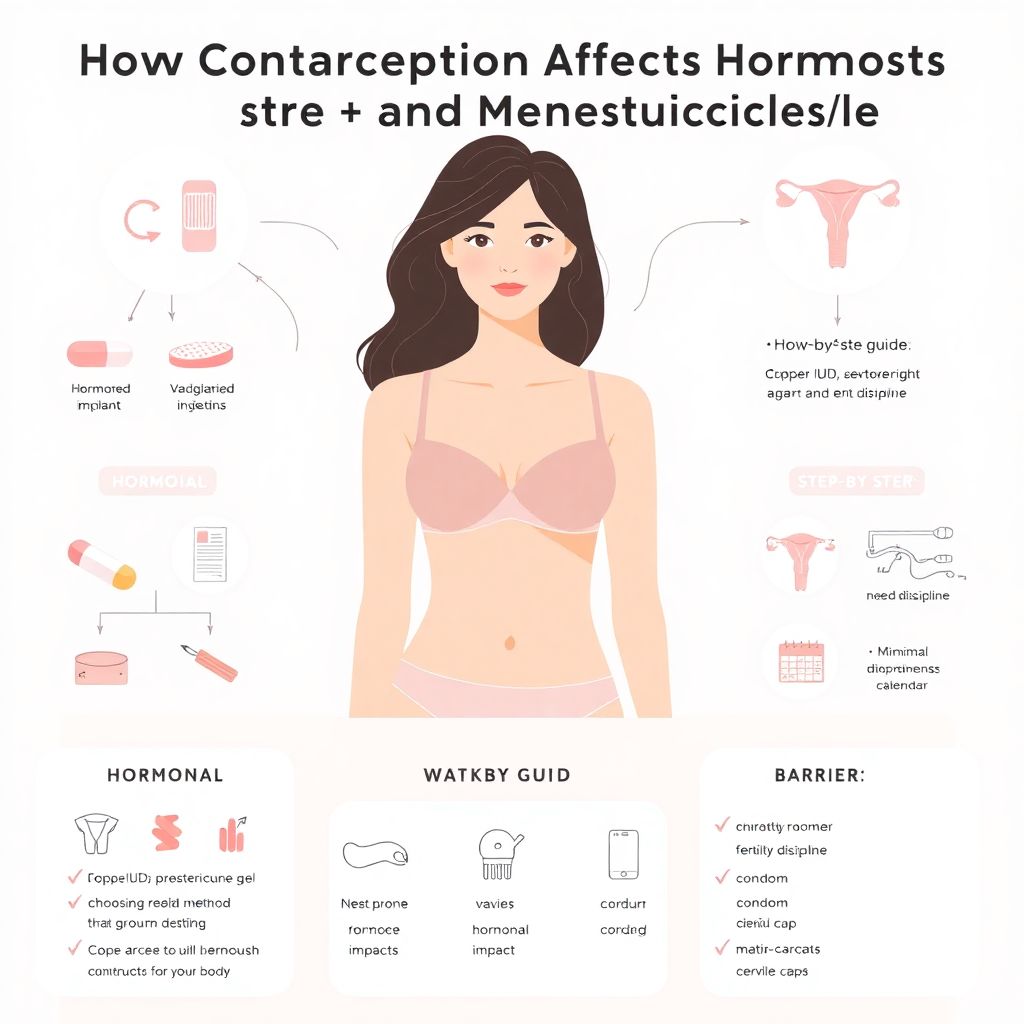Контрацепция и гормоны: влияние методов на либидо и менструальный цикл