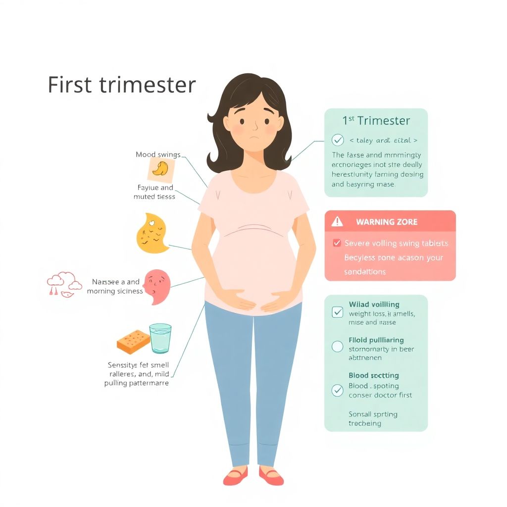 Женский организм по триместрам беременности: от токсикоза до родов