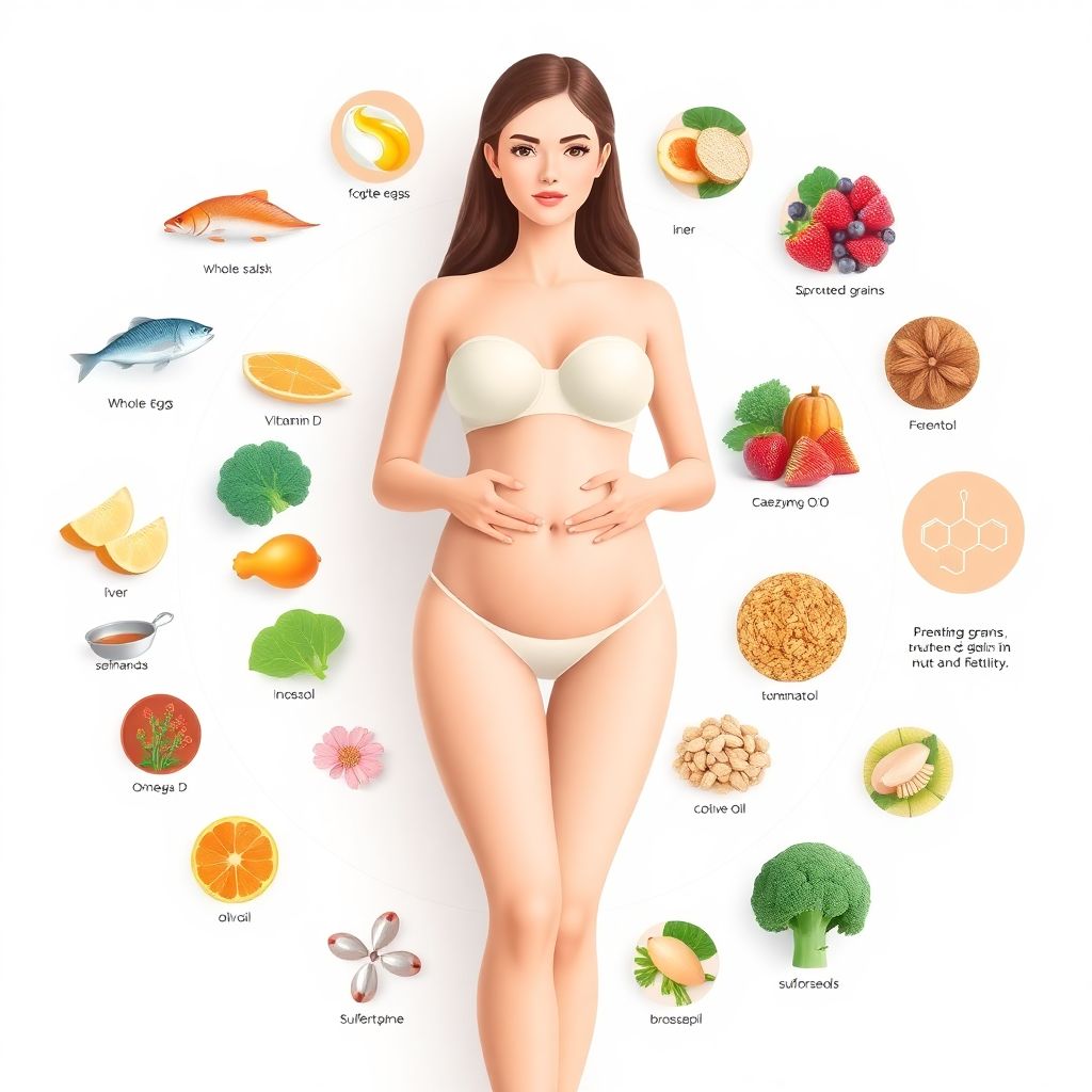Питание для зачатия: научно обоснованный рацион подготовки к беременности