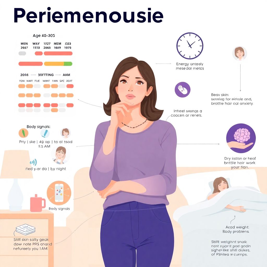 Перименопауза: первые признаки, которые легко спутать с обычной усталостью