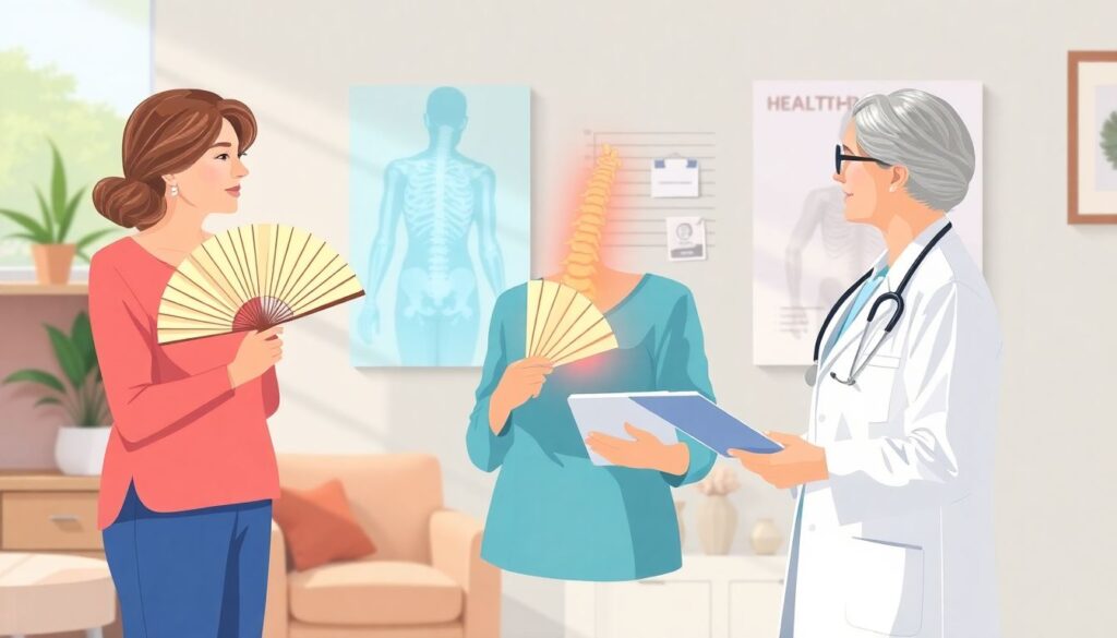 Менопауза и кости: профилактика остеопороза, о которой важно подумать заранее - иллюстрация