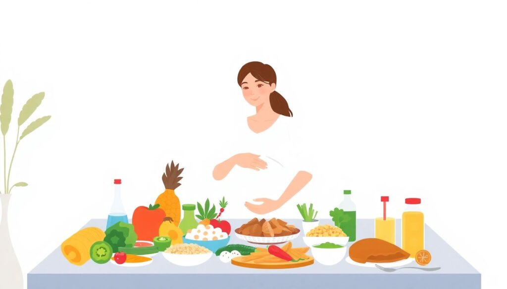 Питание во время беременности: что действительно важно для мамы и малыша - иллюстрация