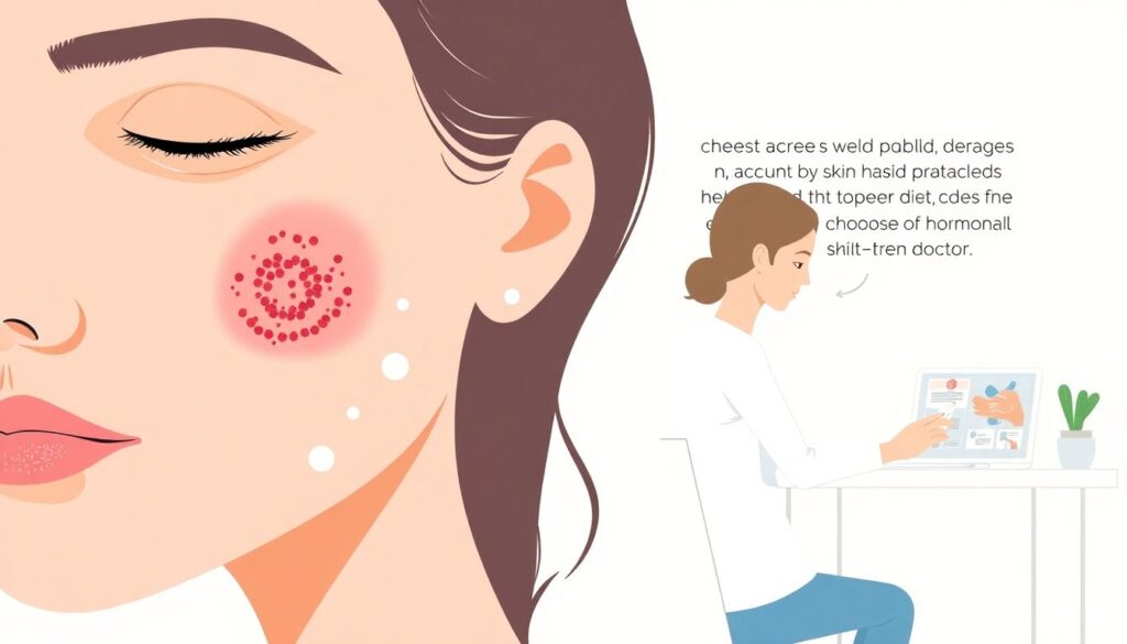 Кожа и гормоны: акне, пигментация, сухость — как разобраться в причинах - иллюстрация