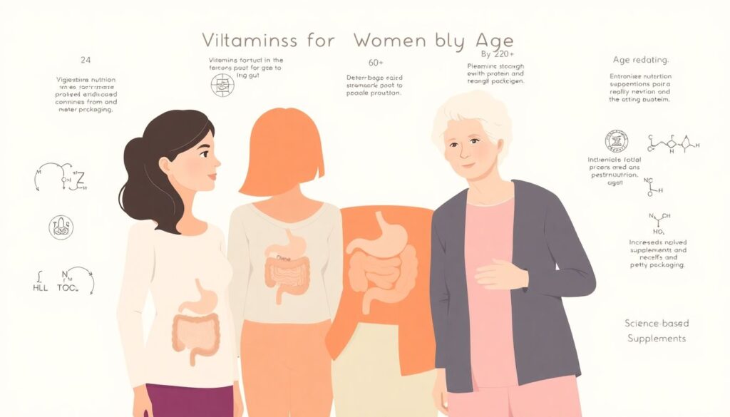 Как меняются потребности организма в разные десятилетия жизни женщины - иллюстрация