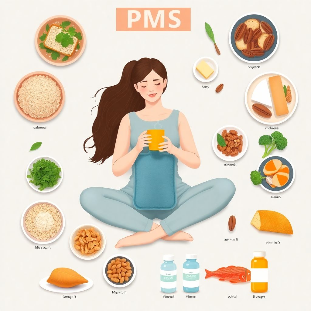 Питание при ПМС и болезненных менструациях для облегчения боли и дискомфорта