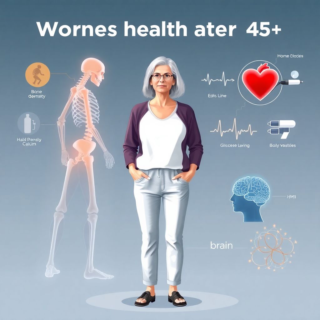 Анализы для женщин после 45 лет: как защитить кости, сердце и мозг