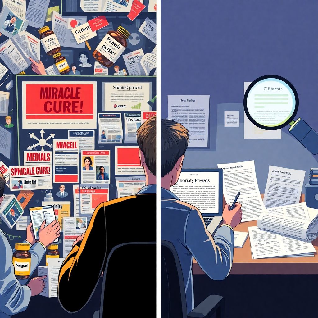 Как читать новости о здоровье и отличать научные данные от мифов и маркетинга