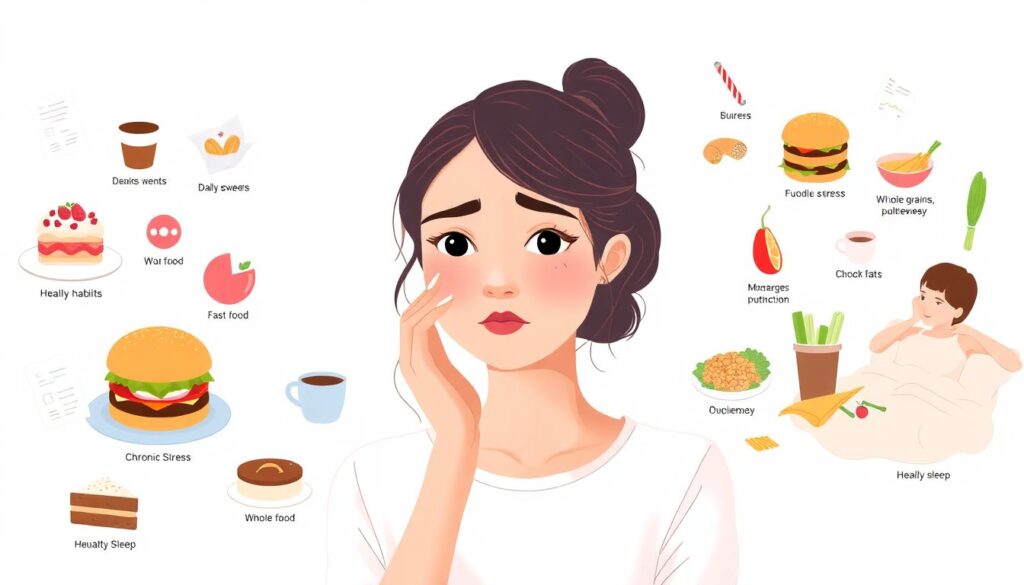 Питание для стабильного цикла: продукты, которые помогают, и которые мешают - иллюстрация