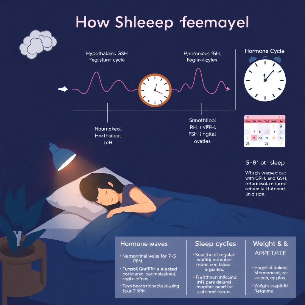 Сон и женское здоровье: как недосып влияет на цикл, вес и настроение
