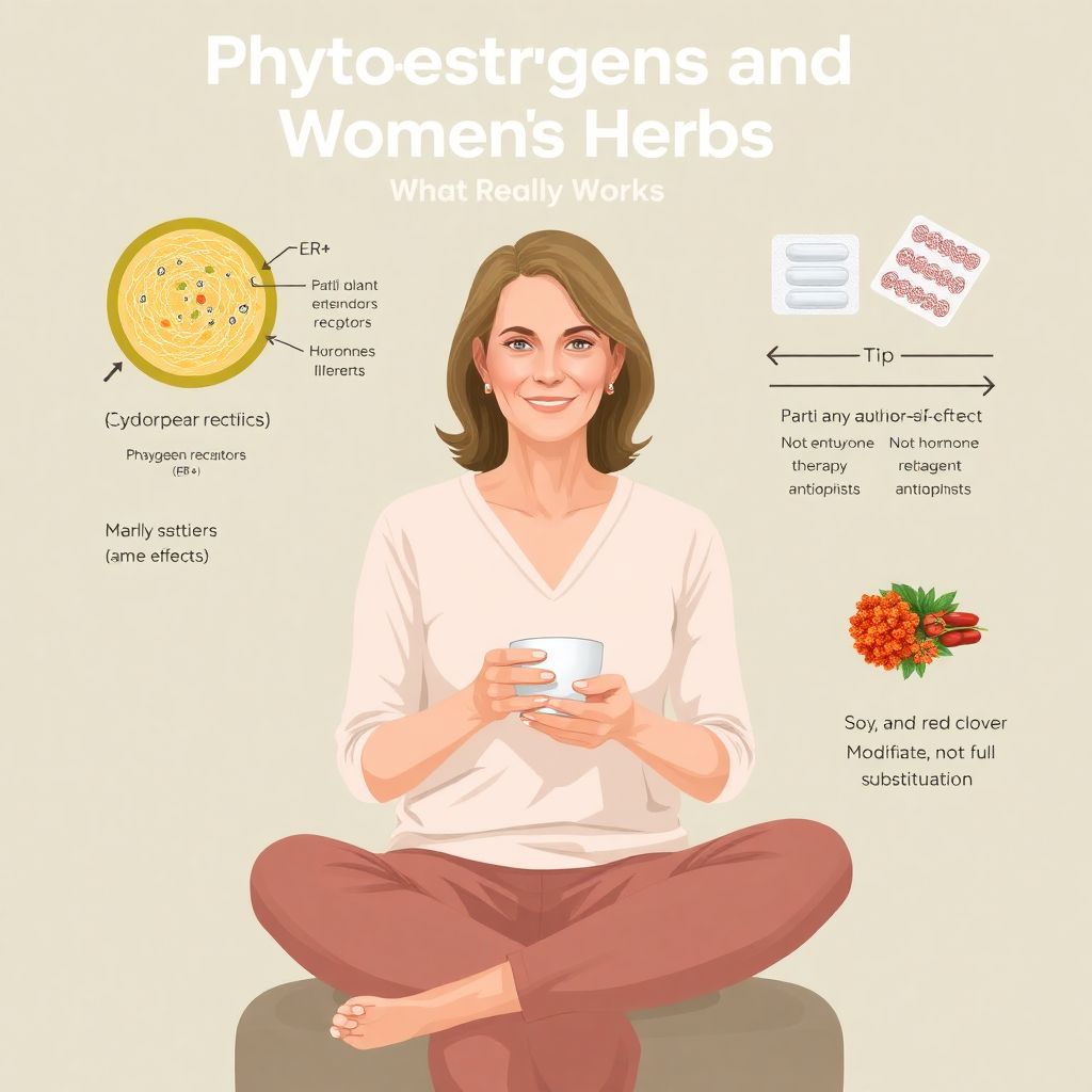 Фитоэстрогены, БАДы и женские травы: что реально работает для женского здоровья
