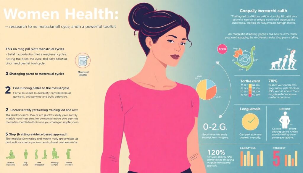 Новости исследований о женском здоровье: что учёные узнали о цикле, питании и долголетии - иллюстрация
