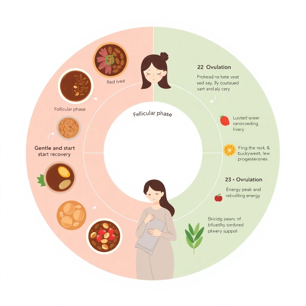 Питание по фазам цикла: влияние еды на гормоны, энергию и либидо