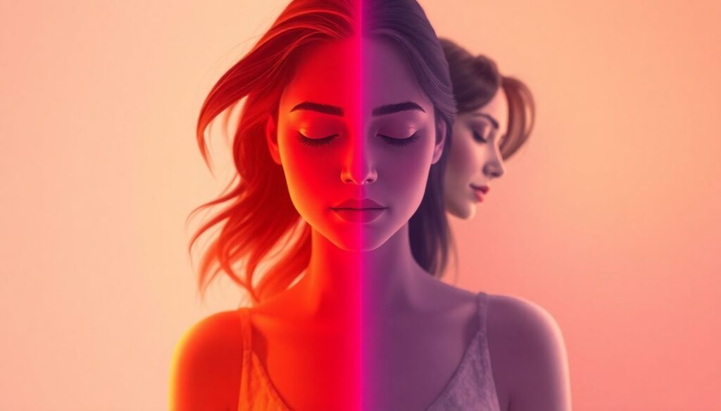 Эмоциональные качели через призму гормонов: эстроген, прогестерон, кортизол и настроение - иллюстрация